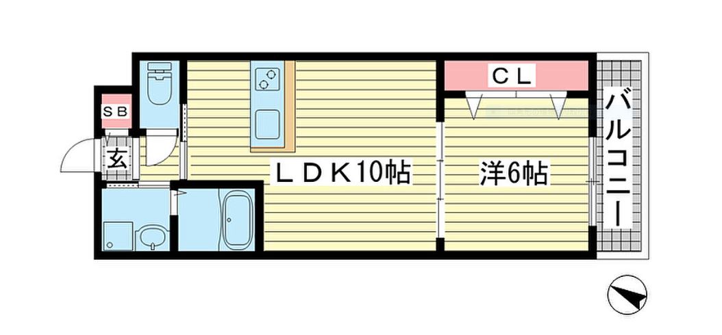 物件○○の間取り図