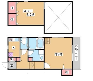 物件○○の間取り図