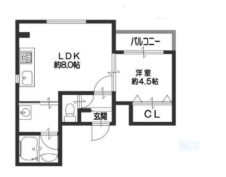 物件○○の間取り図