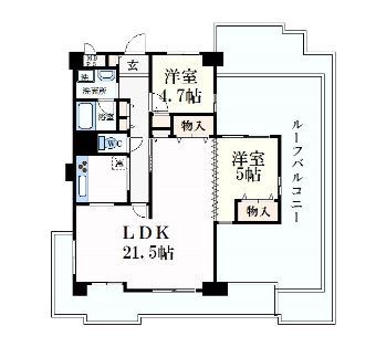 物件○○の間取り図