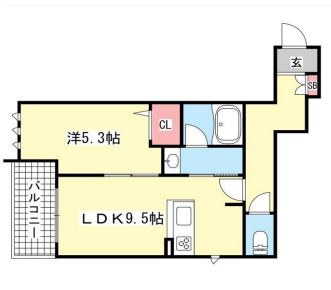 物件○○の間取り図