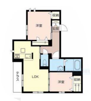 物件○○の間取り図