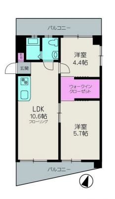 物件○○の間取り図