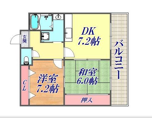 物件○○の間取り図