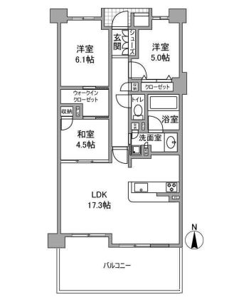 物件○○の間取り図