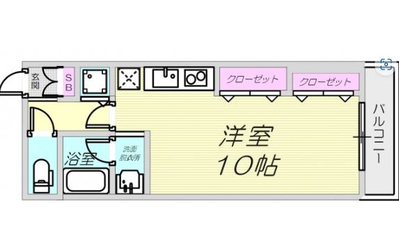 物件○○の間取り図