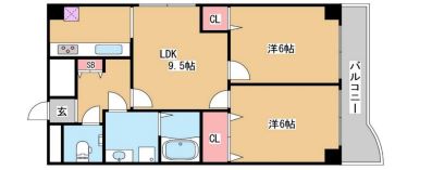 物件○○の間取り図