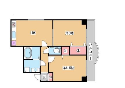 物件○○の間取り図