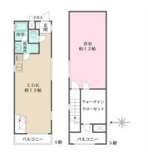 物件○○の間取り図