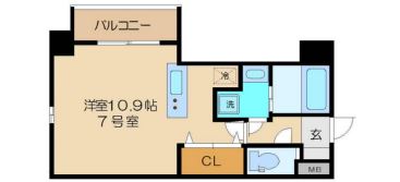 物件○○の間取り図