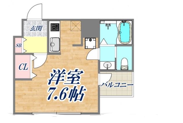 物件○○の間取り図