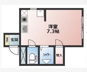 物件○○の間取り図