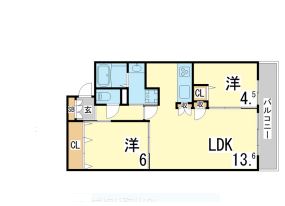 物件○○の間取り図