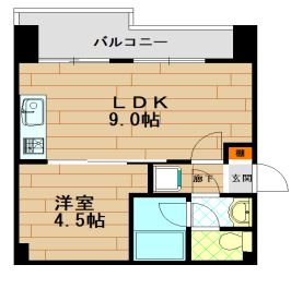 物件○○の間取り図