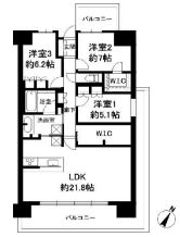 物件○○の間取り図