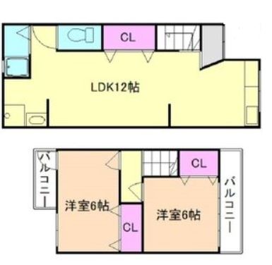 物件○○の間取り図