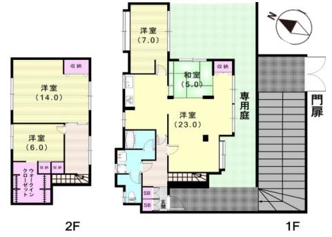 物件○○の間取り図