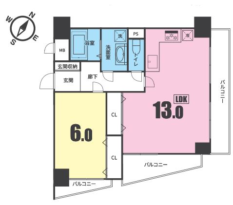 物件○○の間取り図