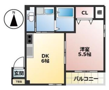 物件○○の間取り図