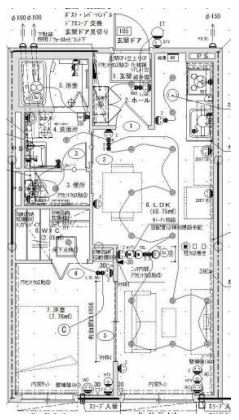 物件○○の間取り図