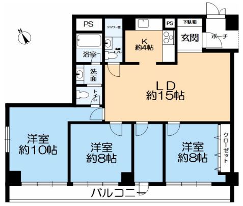 物件○○の間取り図