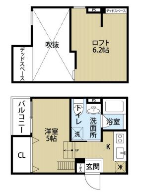 物件○○の間取り図