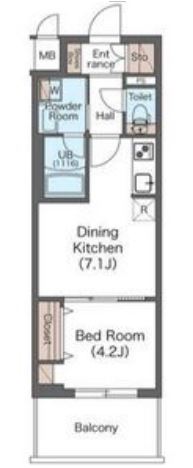 物件○○の間取り図