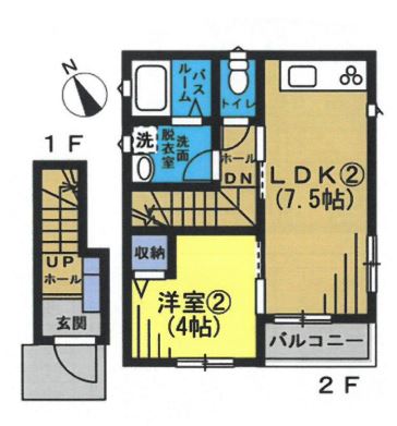 物件○○の間取り図