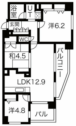 物件○○の間取り図