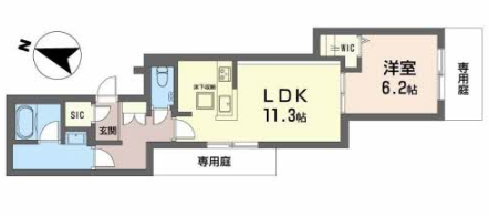 物件○○の間取り図