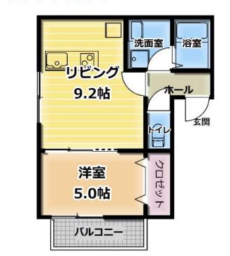 物件○○の間取り図