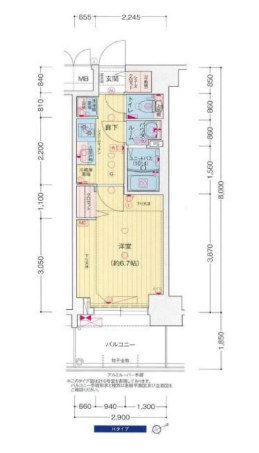 物件○○の間取り図