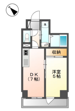 物件○○の間取り図