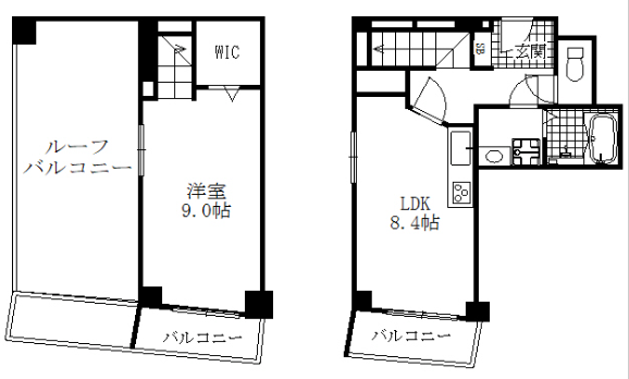 物件○○の間取り図