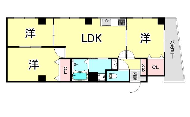 物件○○の間取り図