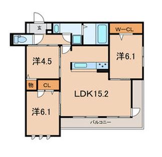 物件○○の間取り図