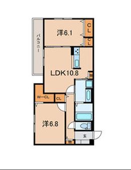 物件○○の間取り図