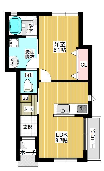 物件○○の間取り図