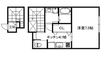 物件○○の間取り図