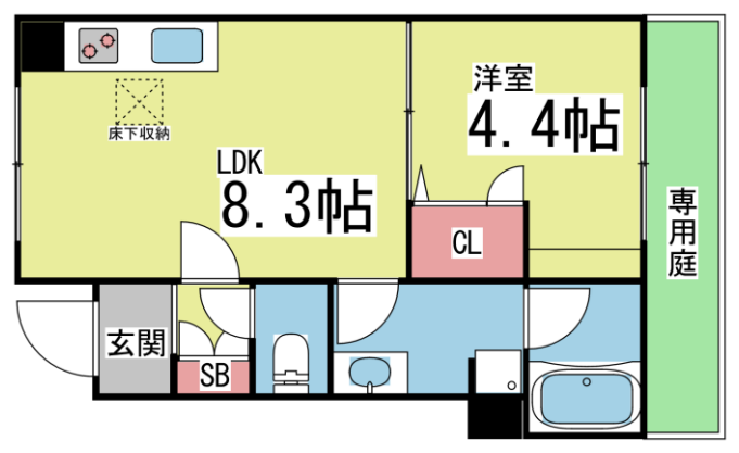 物件○○の間取り図