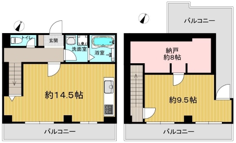 物件○○の間取り図