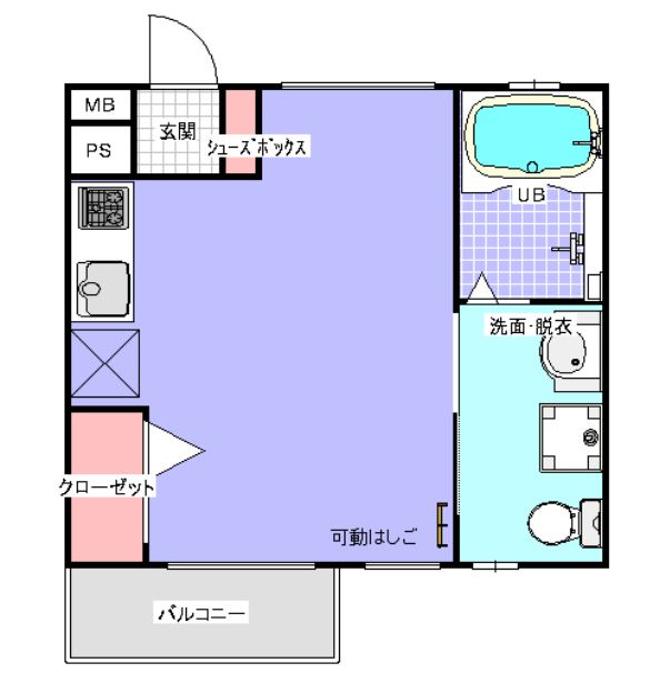 物件○○の間取り図