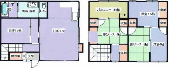 物件○○の間取り図