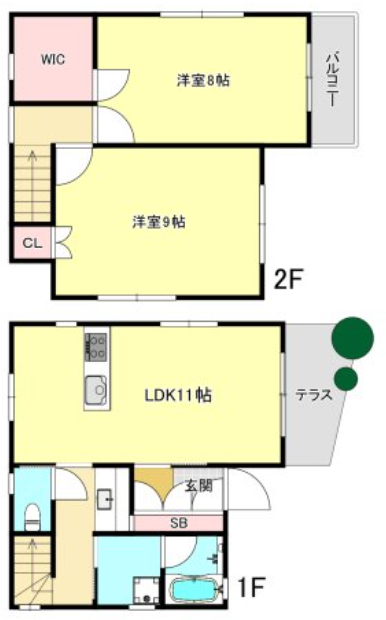 物件○○の間取り図