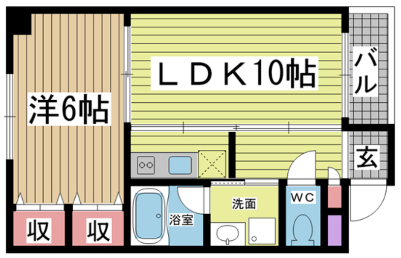 物件○○の間取り図