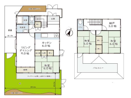 物件○○の間取り図