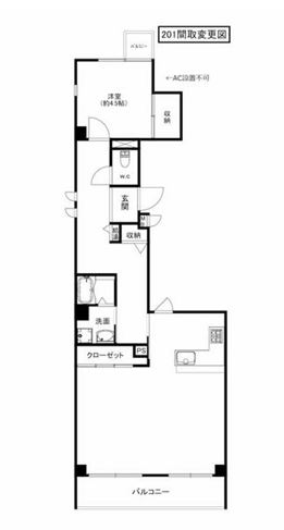 物件○○の間取り図