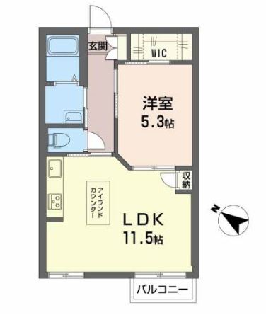 物件○○の間取り図