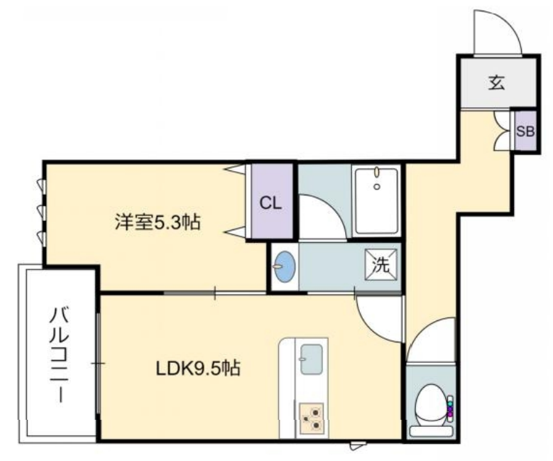 物件○○の間取り図