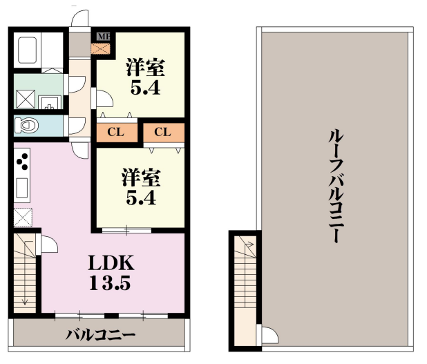 物件○○の間取り図